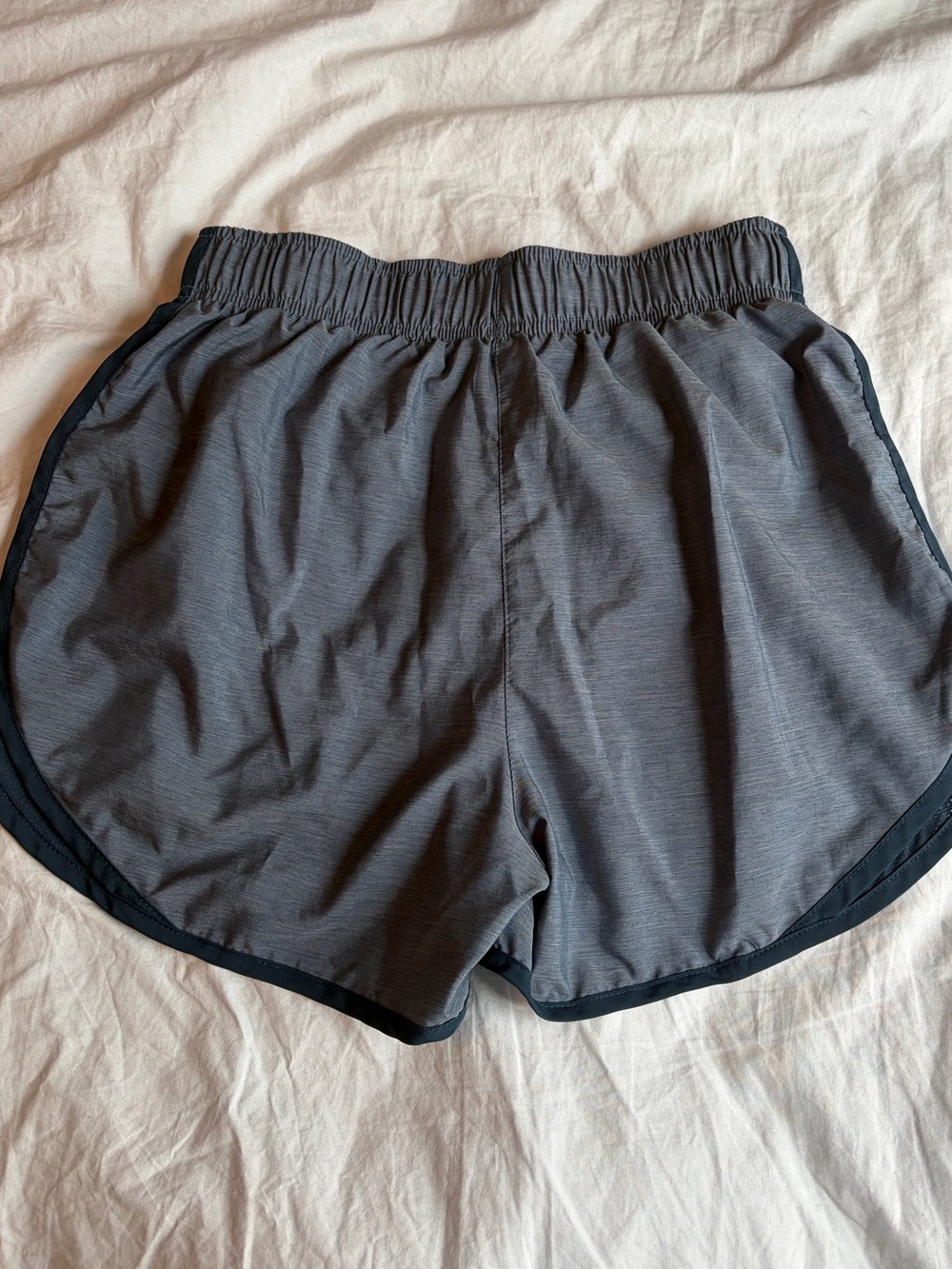 Nike Women's Athletic Shorts - Black & Light Pink - Picture 2 of 5